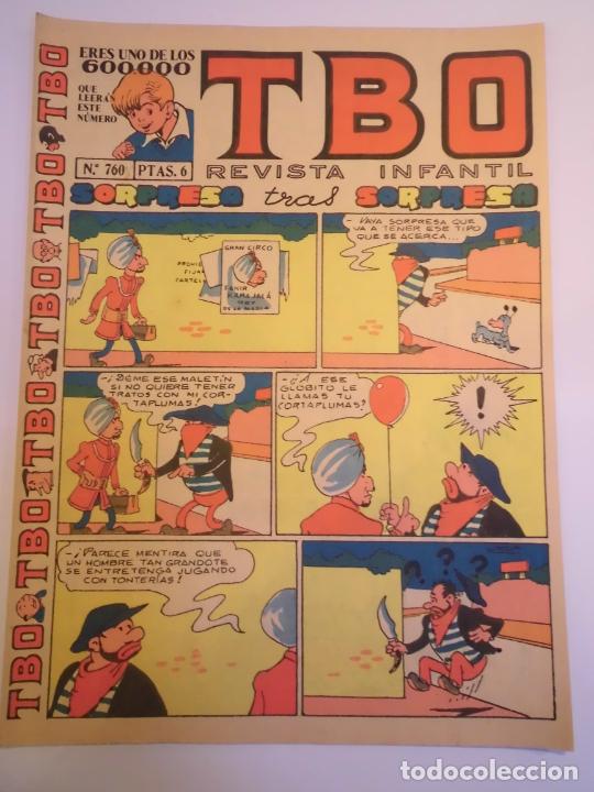 Tebeos: TBO NUM 760 - SEGUNDA EPOCA - Foto 1