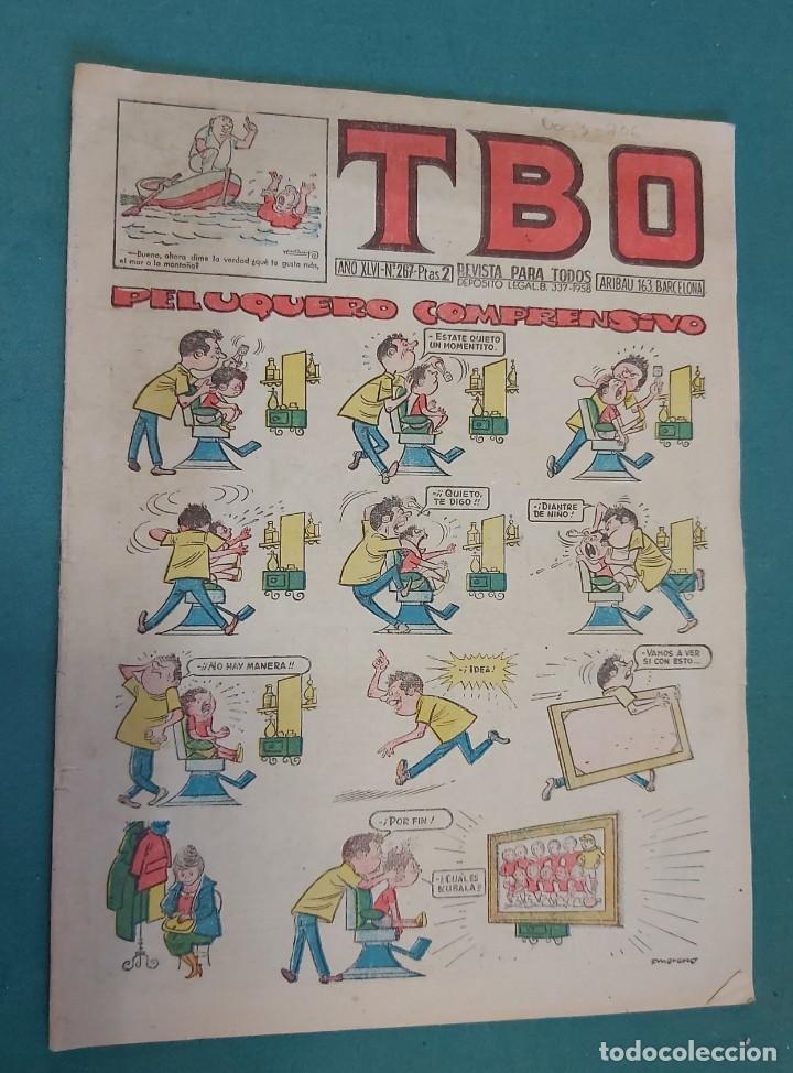 Tebeos: Tebeo / c&oacute;mic TBO, a&ntilde;o XLVI, n&ordm; 267 - Foto 1