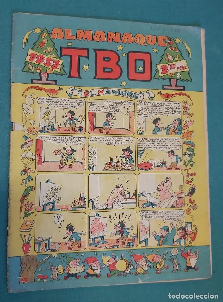 Tebeos: Tebeo / c&oacute;mic TBO, Almanaque, 1952 - Foto 1