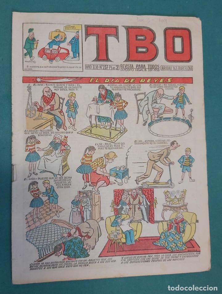 Tebeos: Tebeo / c&oacute;mic TBO, a&ntilde;o XLVII, n&ordm; 257 - Foto 1