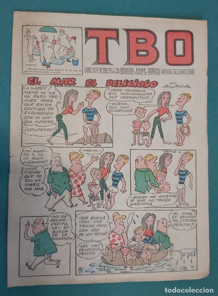 Tebeos: Tebeo / c&oacute;mic TBO, a&ntilde;o XLV, n&ordm; 252 - Foto 1