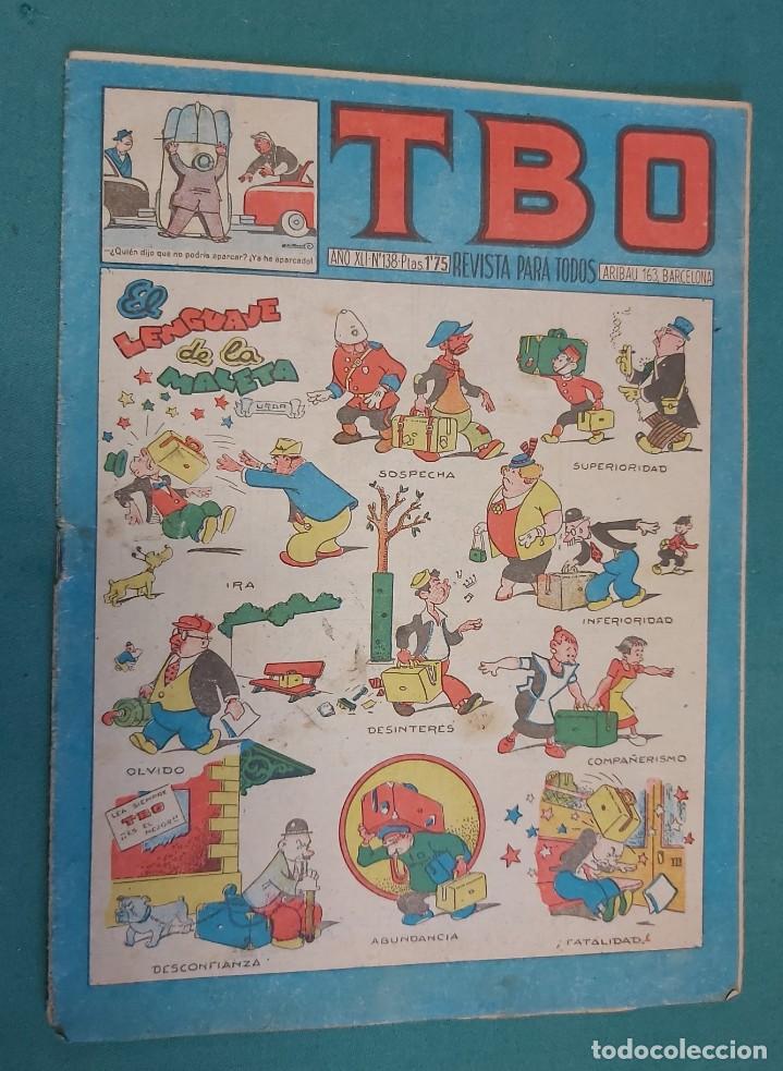 Tebeos: Tebeo / c&oacute;mic TBO, a&ntilde;o XLI, n&ordm; 138 - Foto 1
