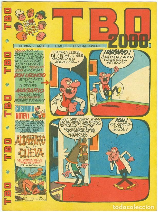 Tebeos: Buigas. Tbo 2000. 2165. - Foto 1