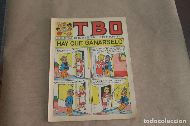 Tebeos: TBO N&ordm; 581, ORIGINAL, EDITORIAL BUIGAS - Foto 1