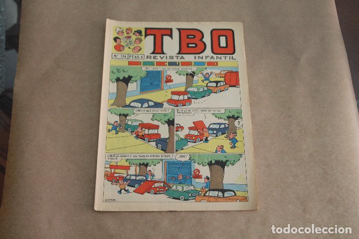 Tebeos: TBO N&ordm; 734, ORIGINAL, EDITORIAL BUIGAS - Foto 1