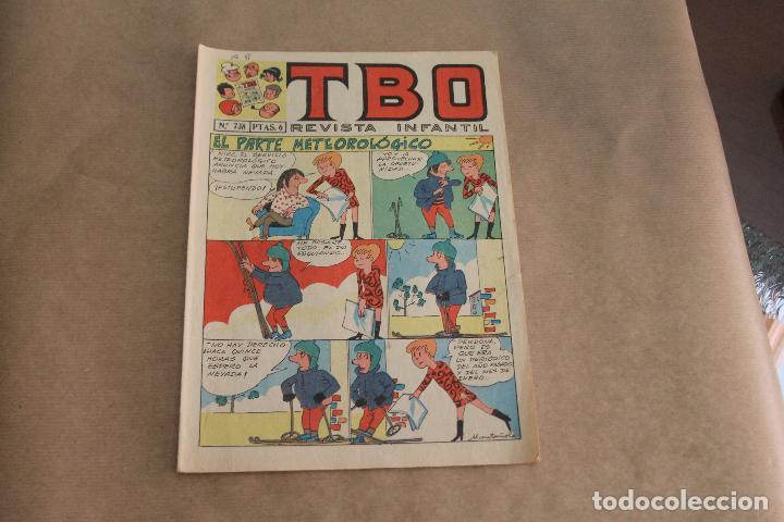 Tebeos: TBO N&ordm; 738, ORIGINAL, EDITORIAL BUIGAS - Foto 1