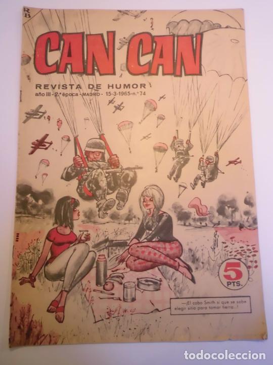 Tebeos: CAN CAN NUM 74 - SEGUNDA EPOCA - Foto 1