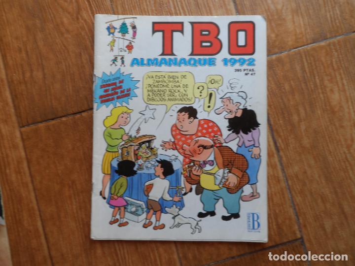 Tebeos: TBO ALMANAQUE PARA 1992 EDITA B - Foto 1