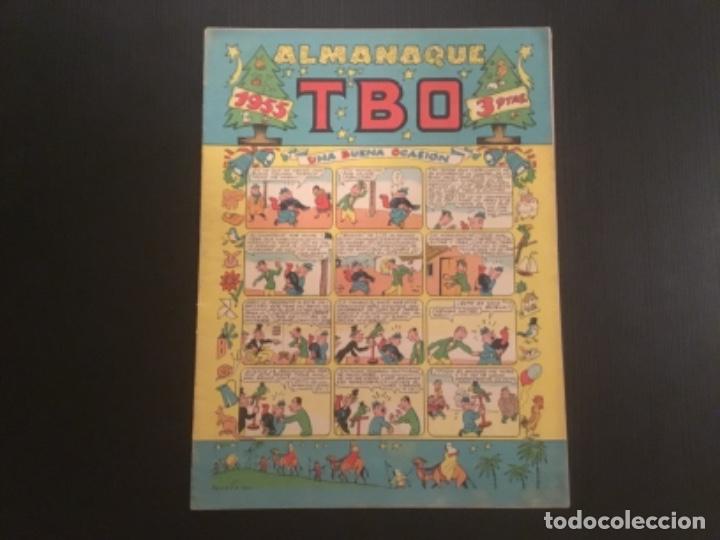 Tebeos: Comic Editorial Buigas TBO almanaque 1955 - Foto 1