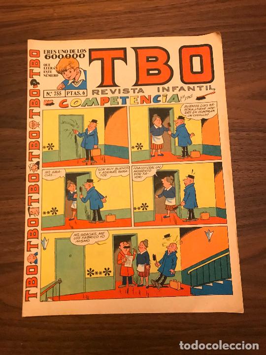 Tebeos: TBO N&ordm; 755, ORIGINAL, EDITORIAL BUIGAS - Foto 1