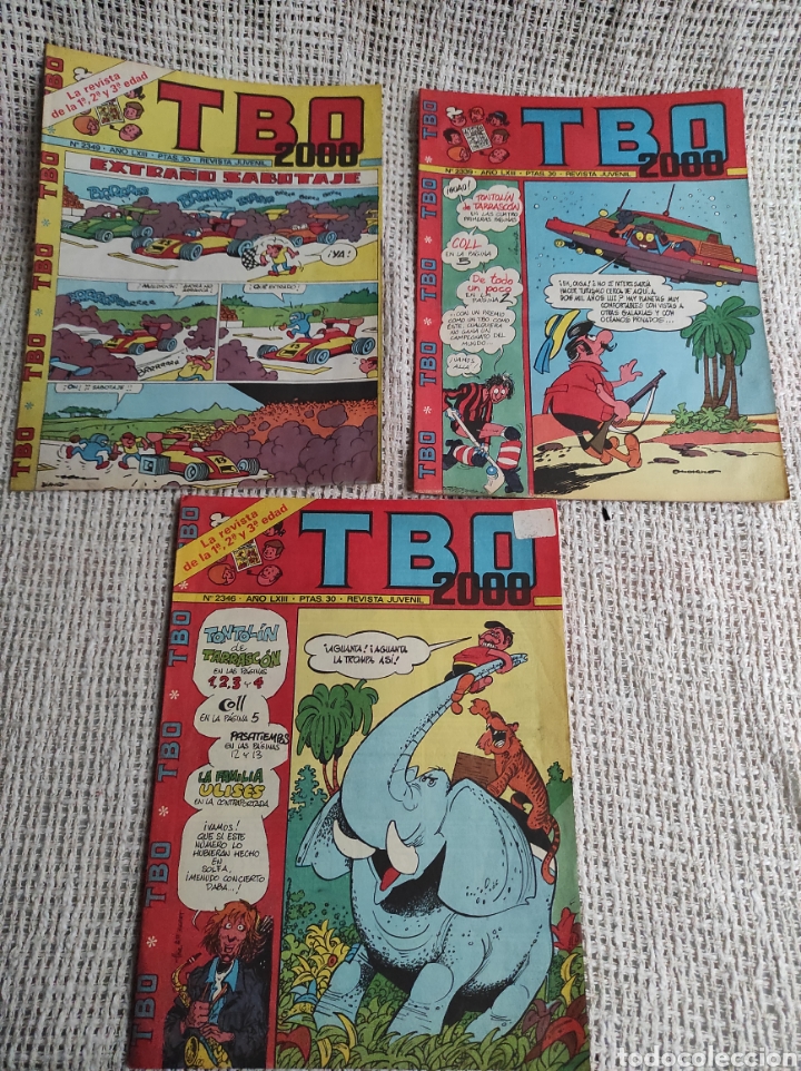 Tebeos: TBO 2000 LOTE DE 3 EJEMPLARES -ED. BUIGAS - Foto 1
