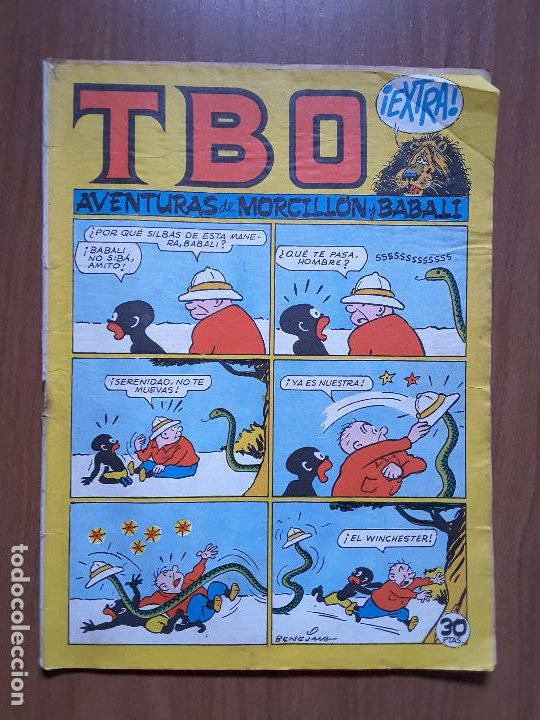 Tebeos: TBO Extra Aventuras de Morcill&oacute;n y Babal&iacute;. Buigas - Foto 1