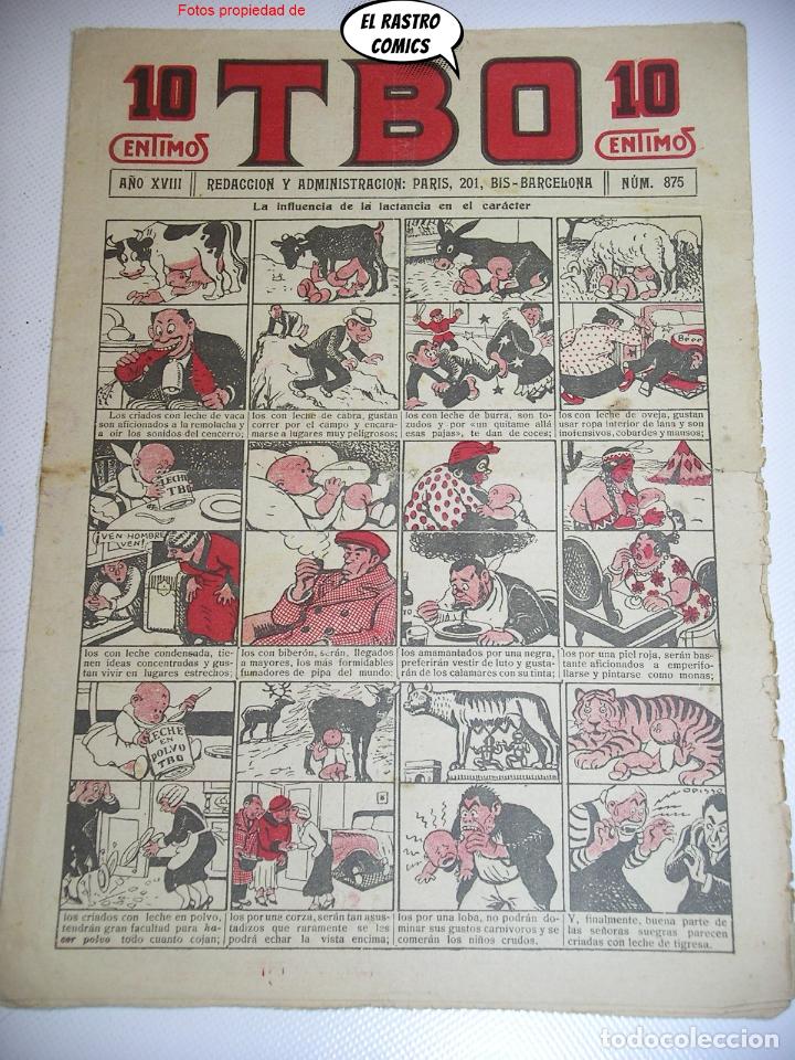 Tebeos: TBO n&ordm; 875, ed. Buigas, 10 ctms centimos - Foto 1