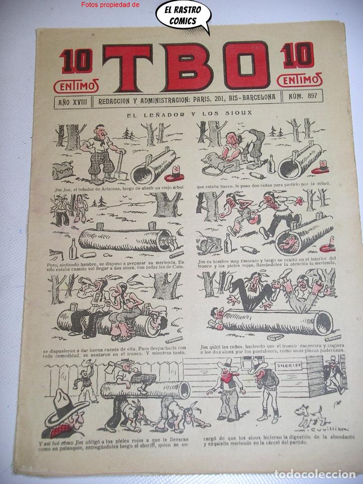 Tebeos: TBO n&ordm; 897, ed. Buigas, 10 ctms centimos - Foto 1