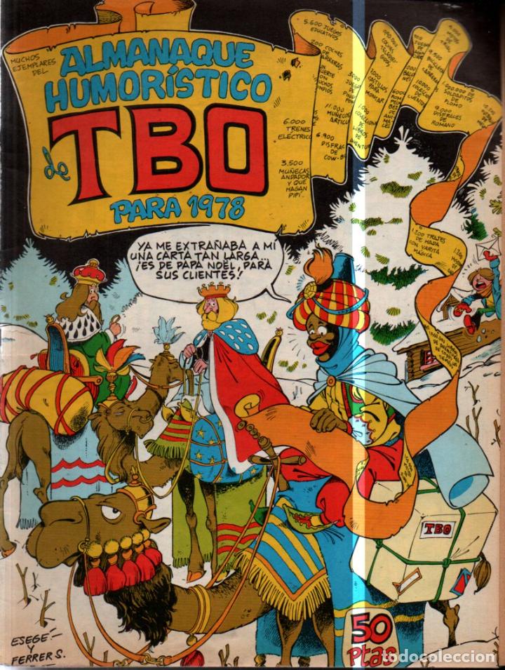 Tebeos: ALMANAQUE HUMOR&Iacute;STICO TBO 1978 - Foto 1