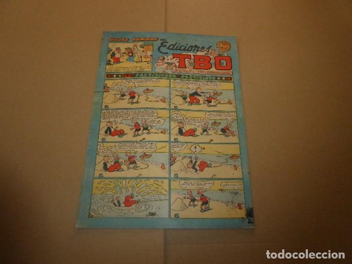 Tebeos: hojas c&oacute;micas de ediciones TBO - Foto 1