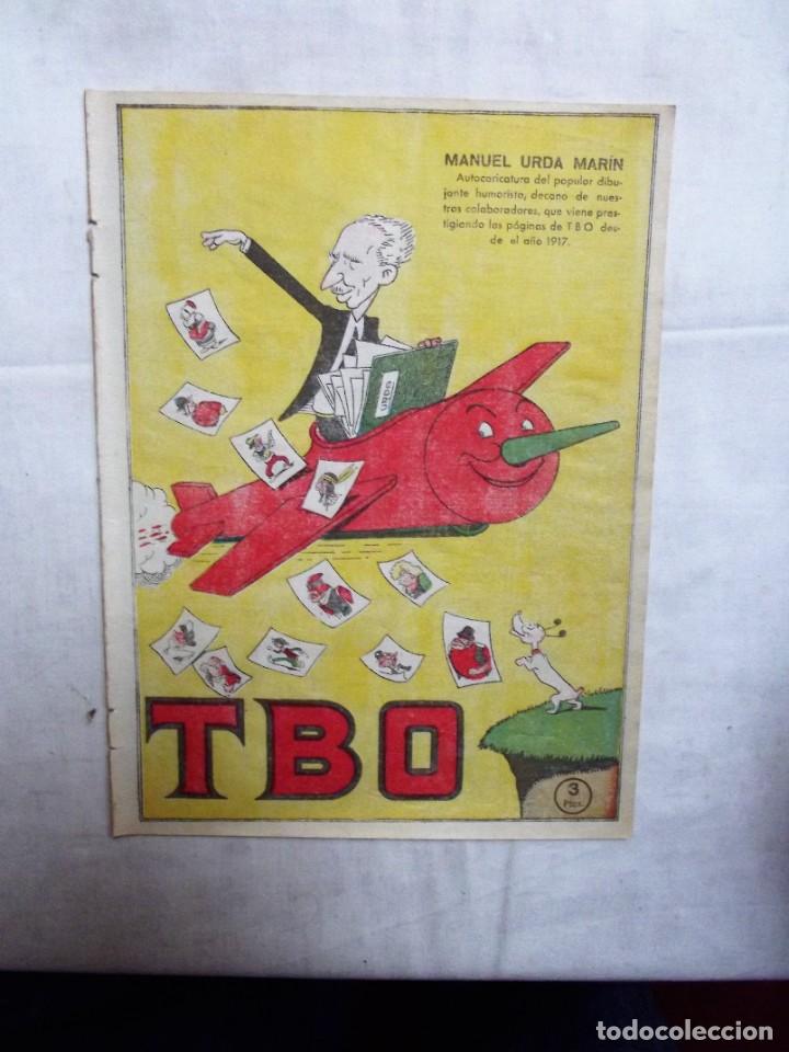 Tebeos: TBO N&ordm; 332 MANUEL URDA MARIN - Foto 1