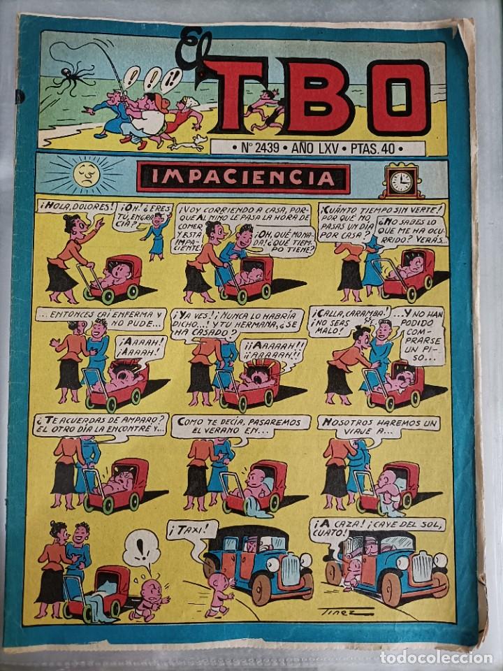 Tebeos: EL TBO. N&ordm; 2439. 12 JUNIO 1981 - Foto 1