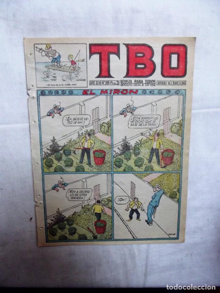 Tebeos: TBO N&ordm; 318 EL MIRON - Foto 1
