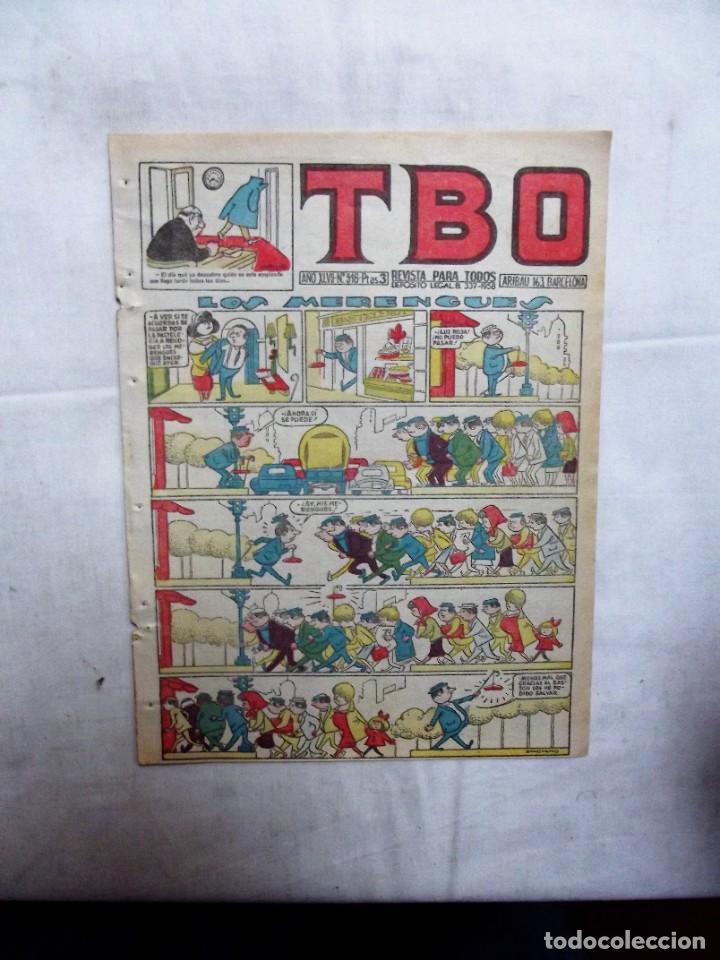 Tebeos: TBO N&ordm; 316 LOS MERENGUES - Foto 1