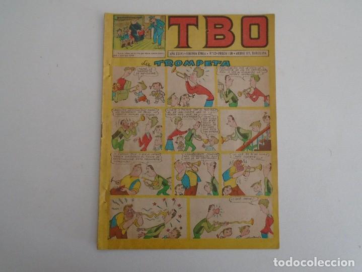 Tebeos: TBO . TEBEO - COMIC . LA TROMPETA . 2&ordf; &Eacute;POCA . N&ordm; 22 - Foto 1