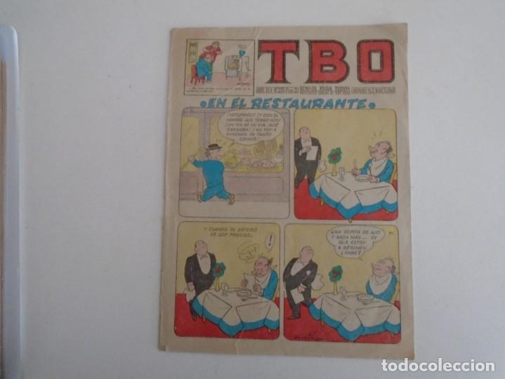 Tebeos: TBO . TEBEO - COMIC . EN EL RESTAURANTE . 2&ordf; &Eacute;POCA . N&ordm; 255 - Foto 1
