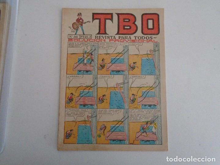 Tebeos: TBO . TEBEO - COMIC .SOLUCION PROVISIONAL . 2&ordf; &Eacute;POCA . N&ordm; 346 - Foto 1