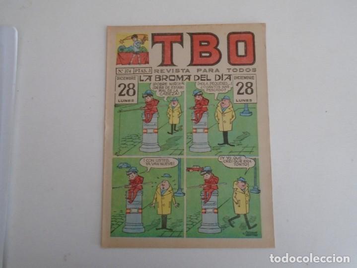 Tebeos: TBO . TEBEO - COMIC . LA BROMA DEL D&Iacute;A . 2&ordf; &Eacute;POCA . N&ordm; 374 - Foto 1