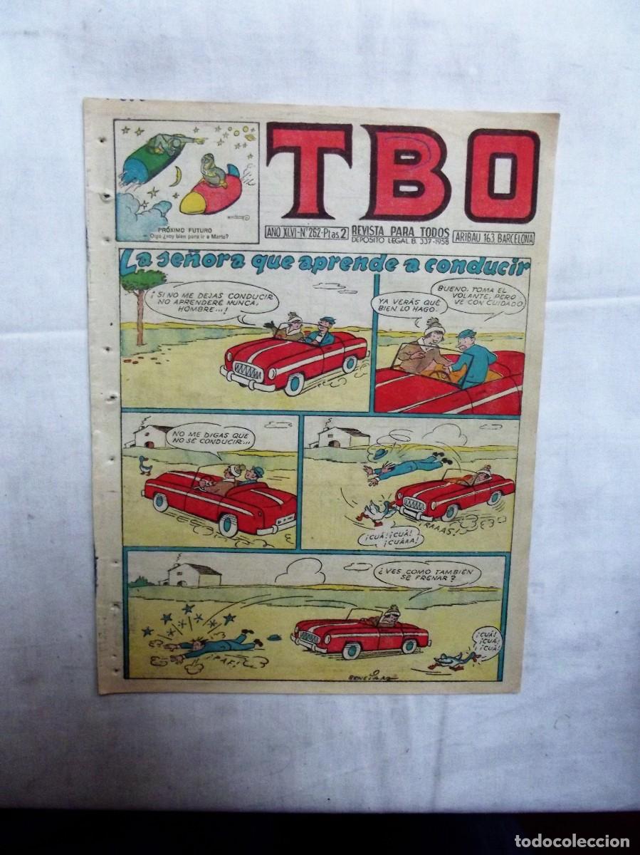 Tebeos: TBO N&ordm; 262 LA SE&Ntilde;ORA QUE APRENDE A CONDUCIR - Foto 1