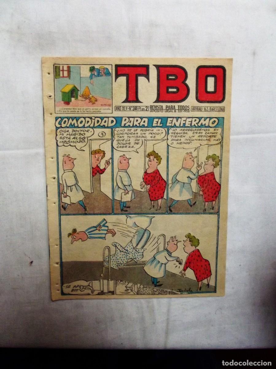 Tebeos: TBO N&ordm; 244 COMODIDAD PARA EL ENFERMO - Foto 1
