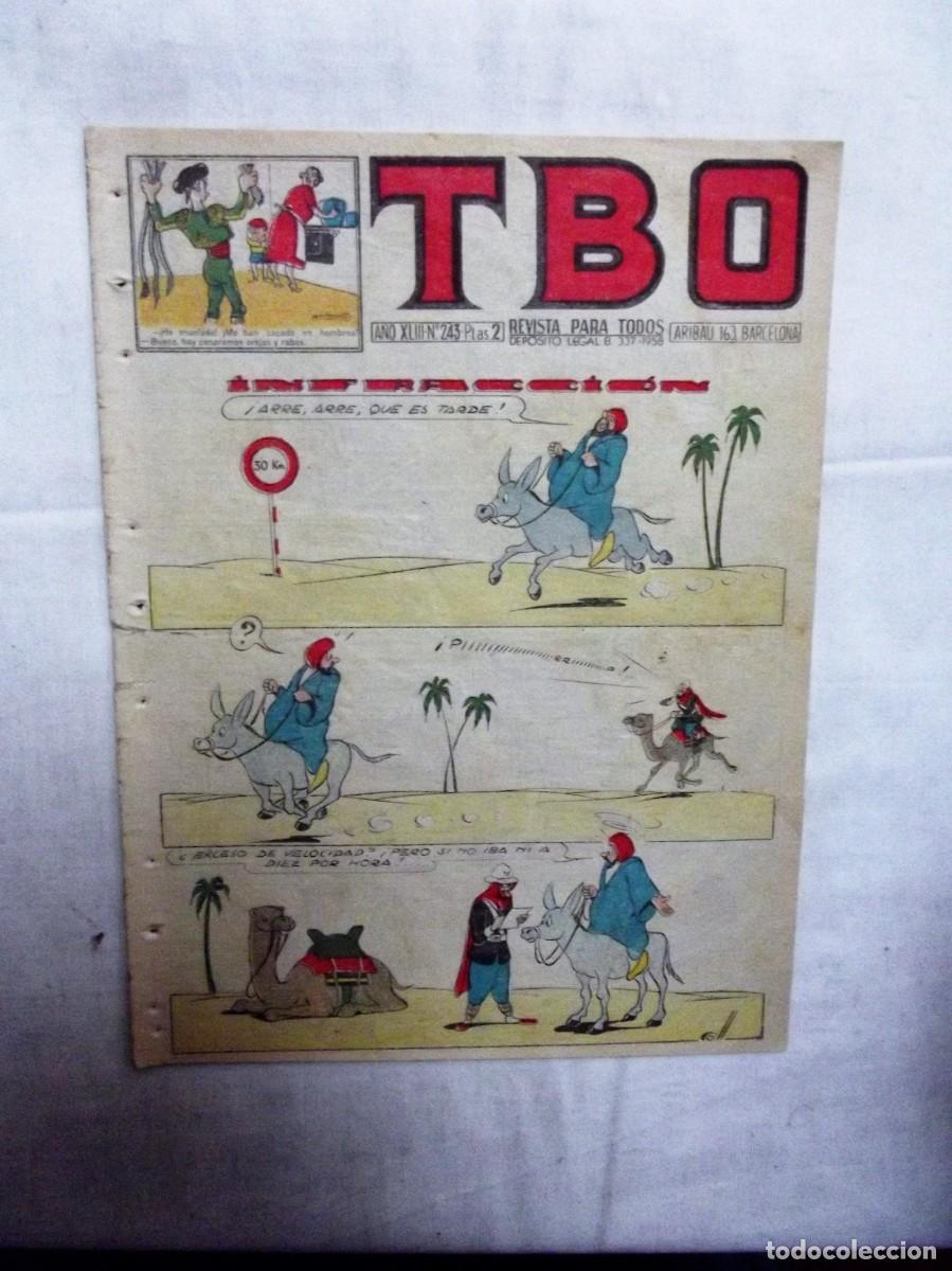 Tebeos: TBO N&ordm; 243 INFRACCION - Foto 1