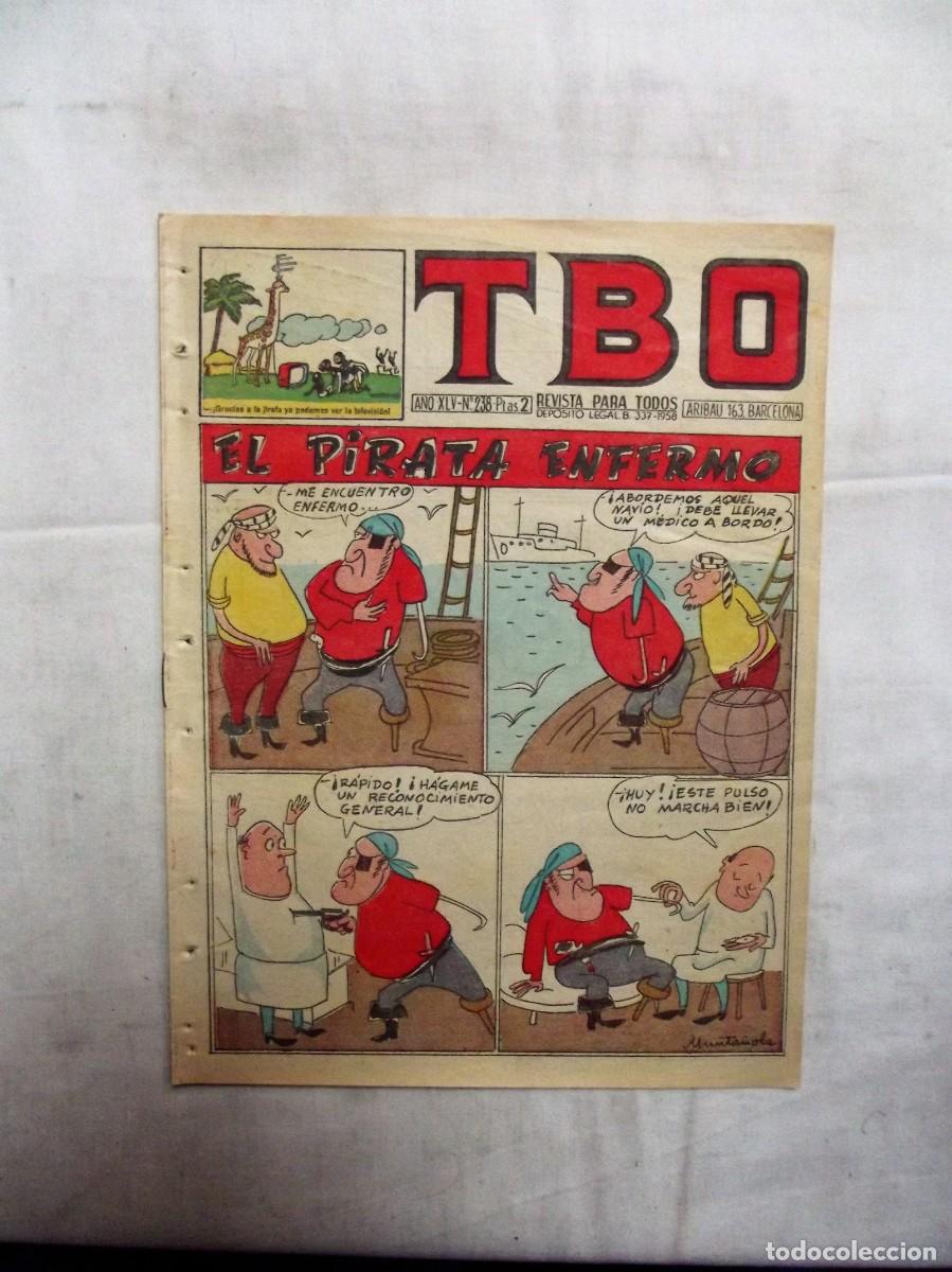 Tebeos: TBO N&ordm; 238 EL PIRATA ENFERMO - Foto 1