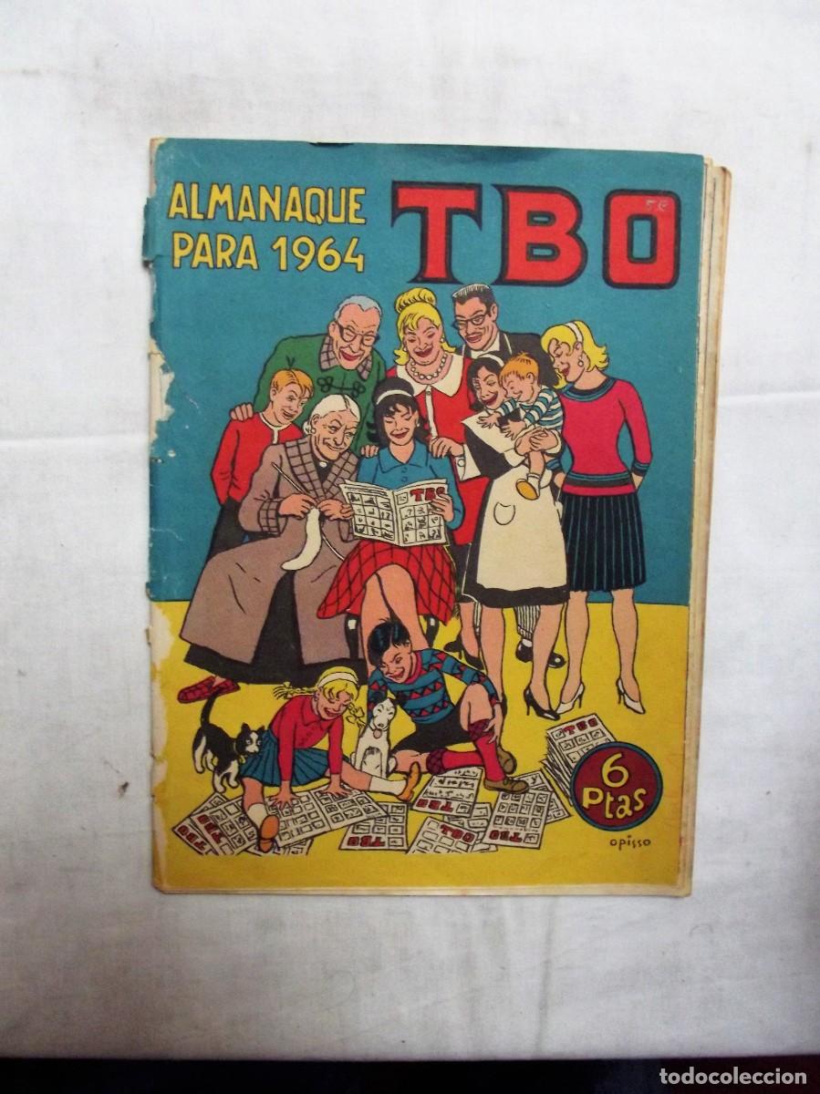 Tebeos: TBO ALMANAQUE PARA 1964 - Foto 1