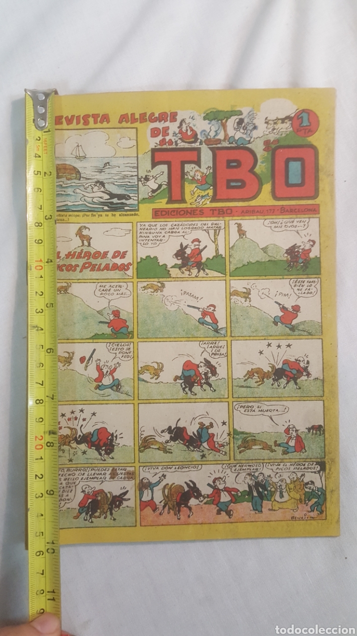 Tebeos: EDICIONES TBO. REVISTA ALEGRE DE TBO.(ORIGINAL) - Foto 2