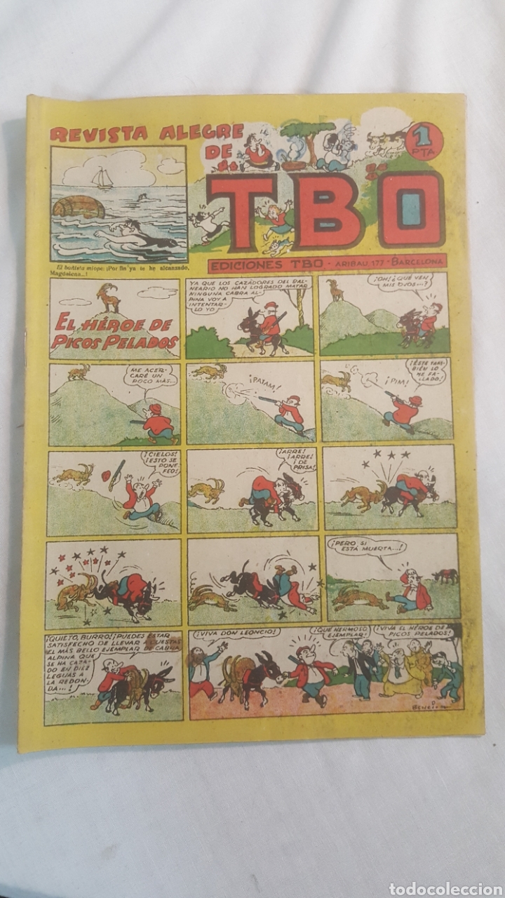 Tebeos: EDICIONES TBO. REVISTA ALEGRE DE TBO.(ORIGINAL) - Foto 1