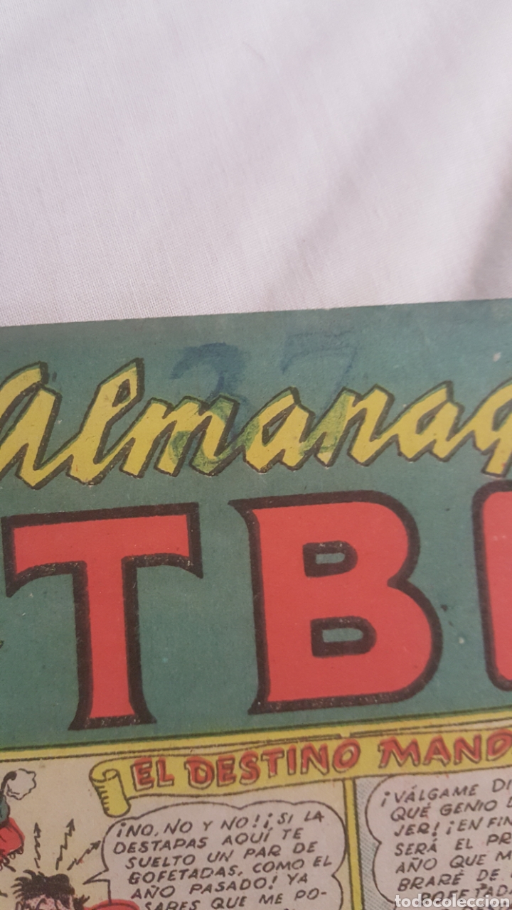 Tebeos: EDICIONES TBO, ALMANAQUE TBO 1947(ORIGINAL) - Foto 3
