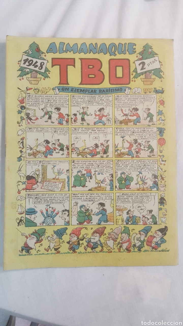 Tebeos: ALMANAQUE TBO 1948 (ORIGINAL) - Foto 1