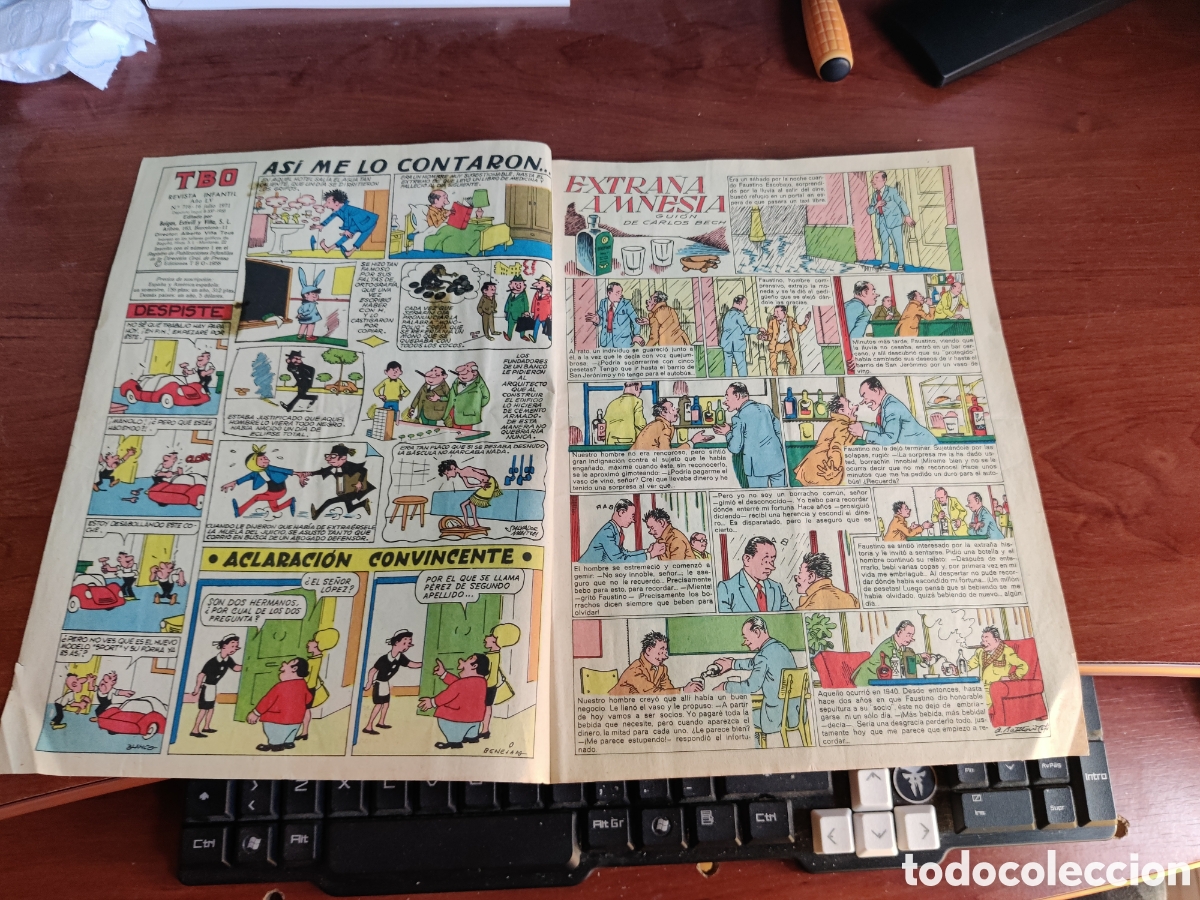 Tebeos: COMIC TBO N&Uacute;MERO 716 REVISTA INFANTIL - Foto 2