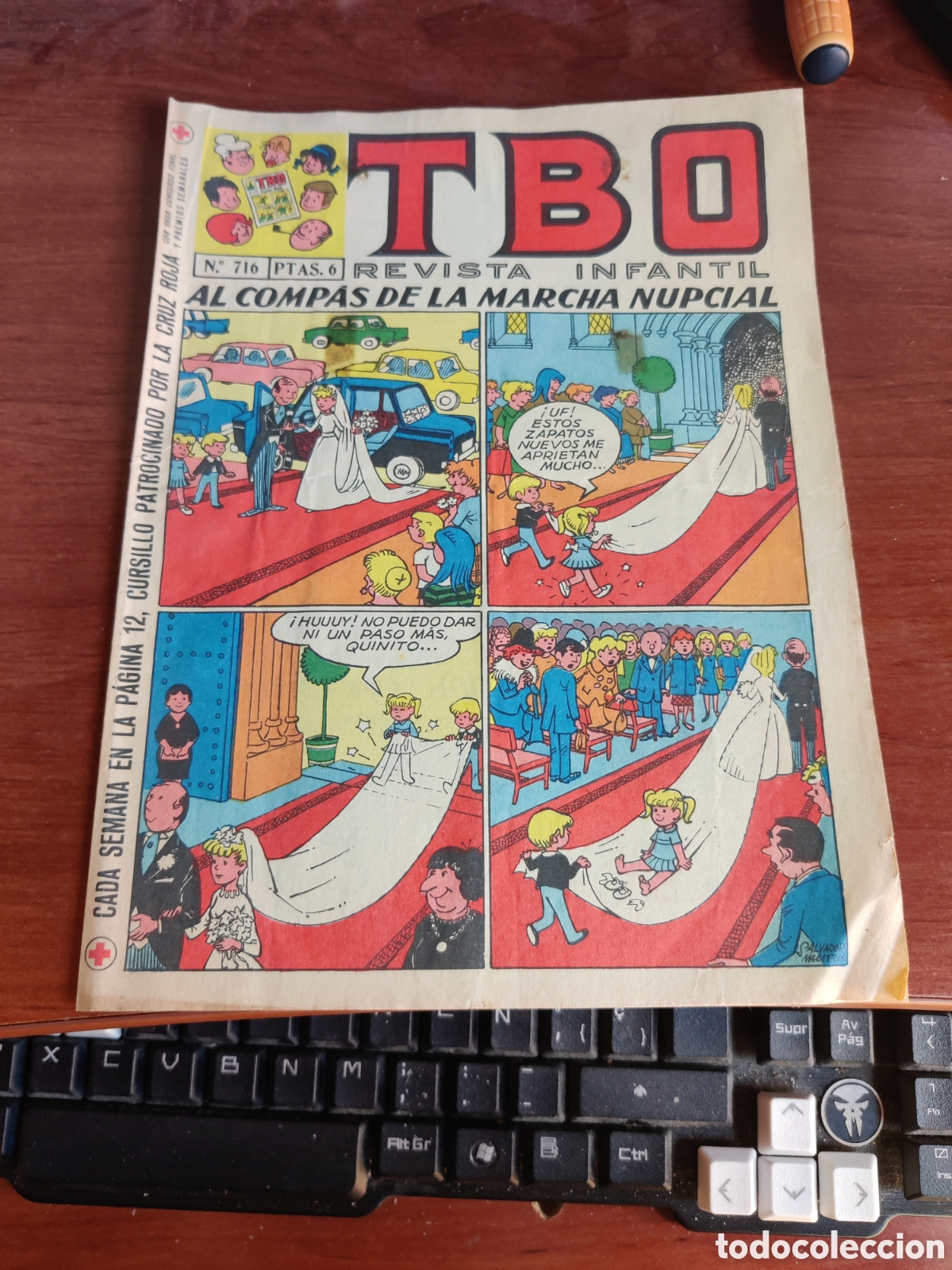 Tebeos: COMIC TBO N&Uacute;MERO 716 REVISTA INFANTIL - Foto 1