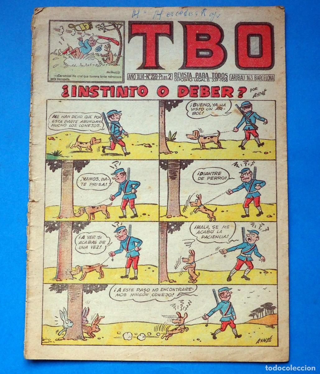 Tebeos: TEBEO. TBO. N&ordm; 259. &iquest;INSTINTO O DEBER? - Foto 1