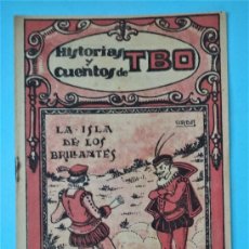 Tebeos: HISTORIAS Y CUENTOS DE TBO Nº 30. LA ISLA DE LOS BRILLANTES. EDITORIAL BUIGAS, 1919 1924.