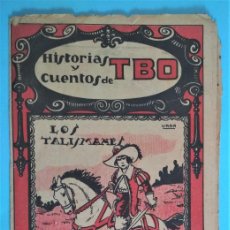 Tebeos: HISTORIAS Y CUENTOS DE TBO Nº 56. LOS TALISMANES. ILUSTRACIÓN URDA. EDITORIAL BUIGAS, 1919 1924.. Lote 380361774