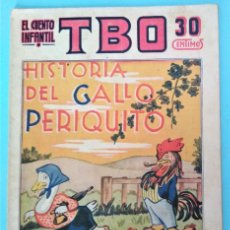 Tebeos: EL CUENTO INFANTIL. HISTORIA DEL GALLO PERIQUITO. AÑO I NÚM 11. BARCELONA, 1936.. Lote 380506874
