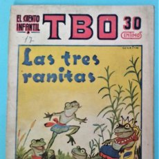 Tebeos: EL CUENTO INFANTIL. LAS TRES RANITAS. AÑO III NÚM 17. BARCELONA, 1940.. Lote 380512279