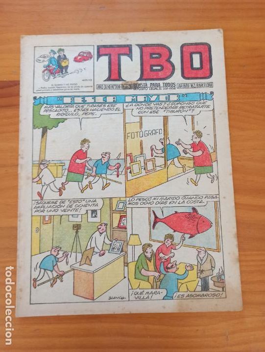 Tebeos: TBO N&ordm; 309 - A&Ntilde;O XLVII (IS) - Foto 1
