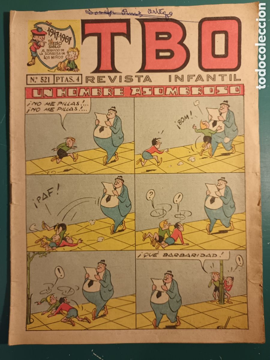 Tebeos: TBO N&deg; 521. 20 Octubre 1967 - Foto 1