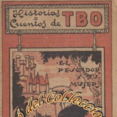 Tebeos: HISTORIAS Y CUENTOS DE TBO N. 03 EL PESCADOR Y SU MUJER, EDITORIAL BUIGAS, EDICIÓN ORIGINAL DE 1919