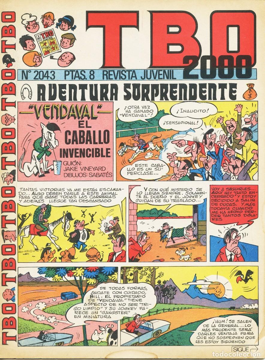 Tebeos: TBO N&ordm; 2043 ORIGINAL - Foto 1