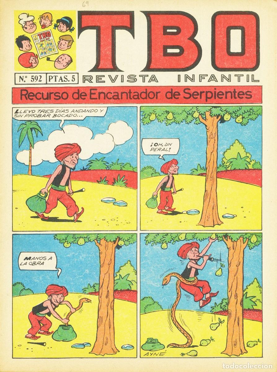 Tebeos: TBO N&ordm; 592 ORIGINAL - 1969 - Foto 1