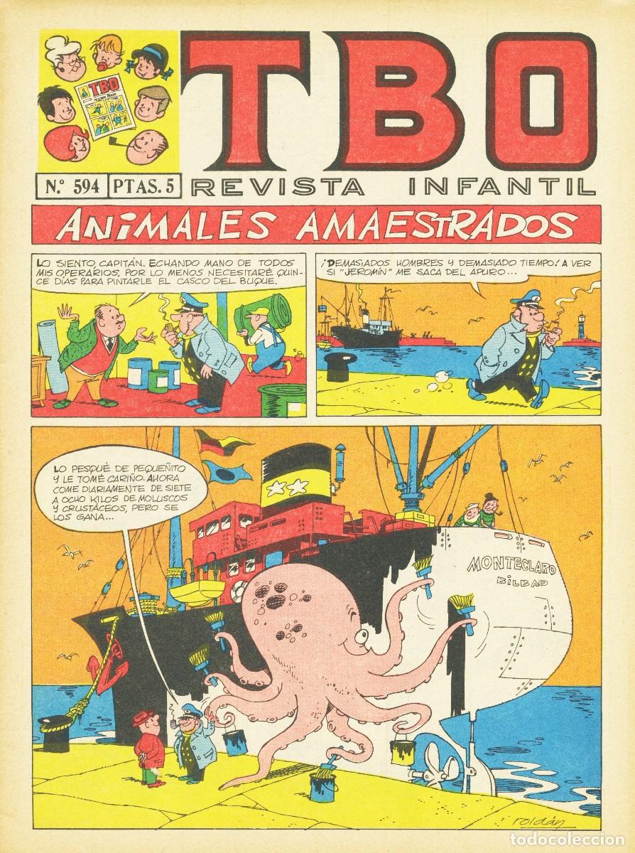 Tebeos: TBO N&ordm; 594 ORIGINAL - 1969 - Foto 1